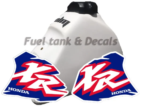 Kit gas tank and decals for honda xr 100r