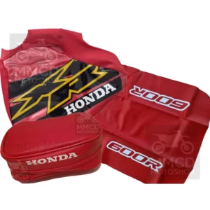 Kit Seat cover Tank cover and Rear fender bag Honda XR600 2000