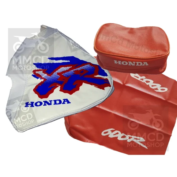 Kit Seat cover Tank cover and Rear fender bag for Honda XR 600 1993