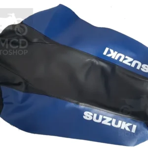Seat cover for Suzuki DR 350 Blue and Black