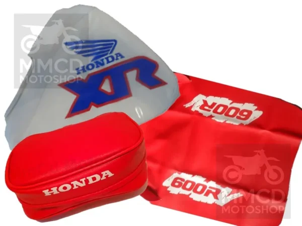 Kit Seat cover Tank cover and Rear fender bag for Honda XR600 1991