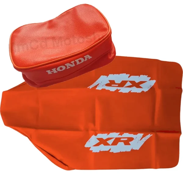 Kit Seat cover and Rear fender bag for Honda XR600 1990