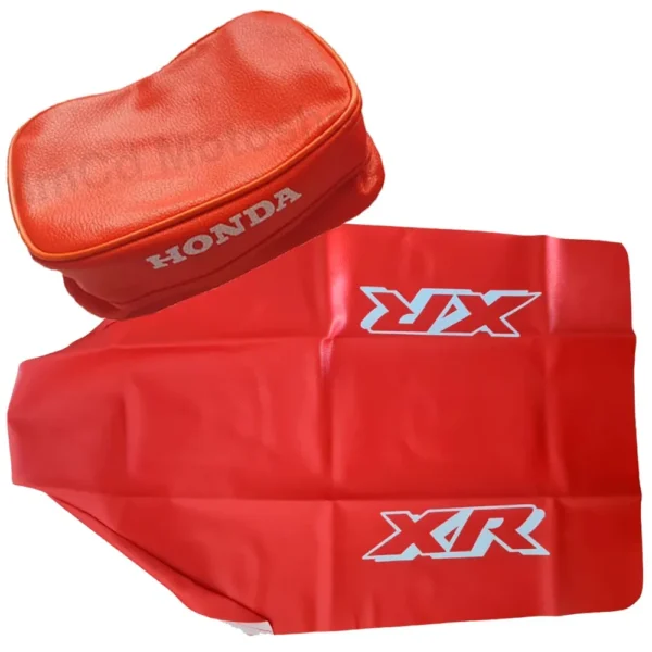 Kit Seat cover and rear fender bag for Honda XR600 1989