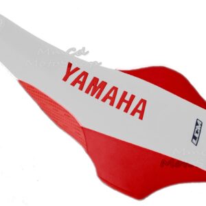 Ultragrip Red White Seat Cover for Yamaha YFZ450R YFZ 450R, 2009-2023 Non-Slip