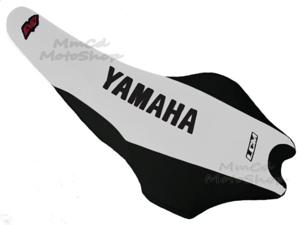 Black White Ultragrip Seat Cover for Yamaha YFZ450R YFZ 450R, 2009-2023 Non-Slip