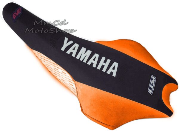 Ultragrip Black Orange Seat Cover for Yamaha YFZ450R YFZ 450R, 2009-2023 Non-Slip